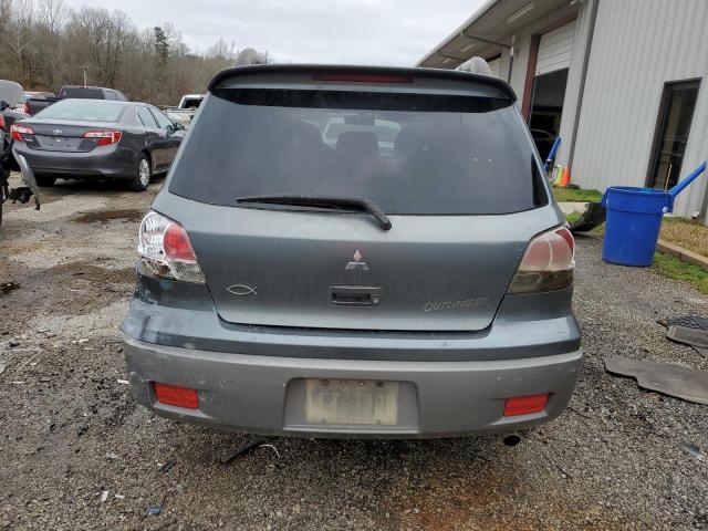 JA4LX41G63U106777 - 2003 MITSUBISHI OUTLANDER XLS GRAY photo 6