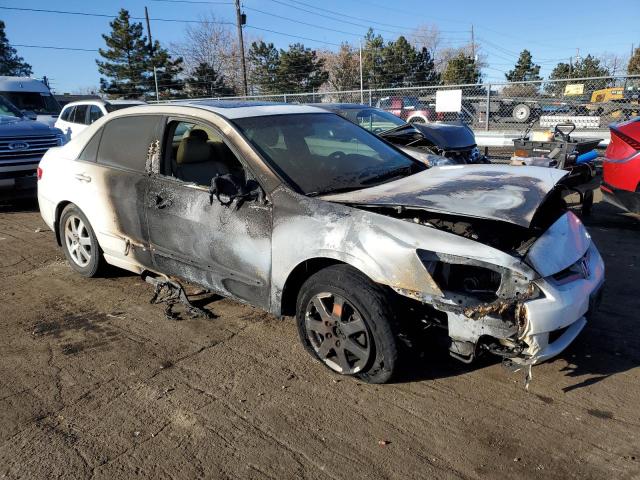 1HGCM66575A070069 - 2005 HONDA ACCORD EX WHITE photo 4