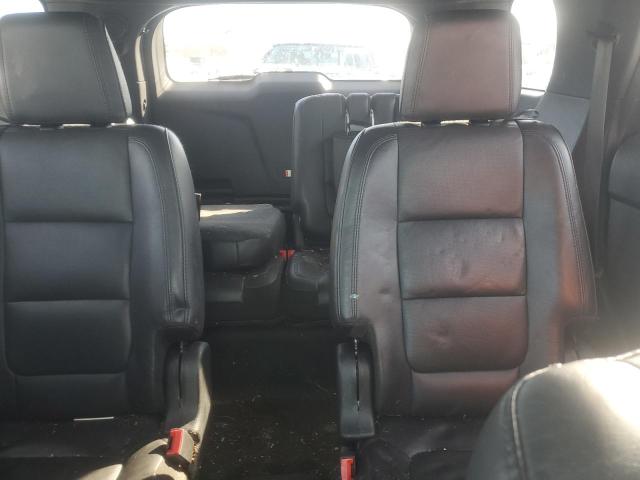 1FM5K8F86FGB72203 - 2015 FORD EXPLORER LIMITED GRAY photo 10