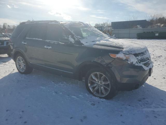 1FM5K8F86FGB72203 - 2015 FORD EXPLORER LIMITED GRAY photo 4