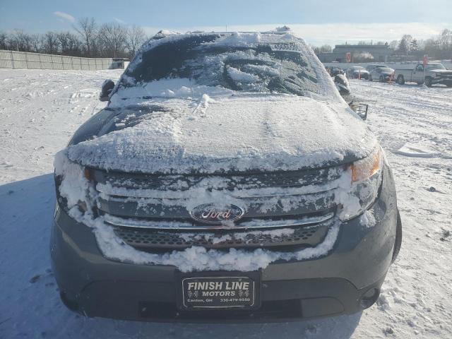 1FM5K8F86FGB72203 - 2015 FORD EXPLORER LIMITED GRAY photo 5