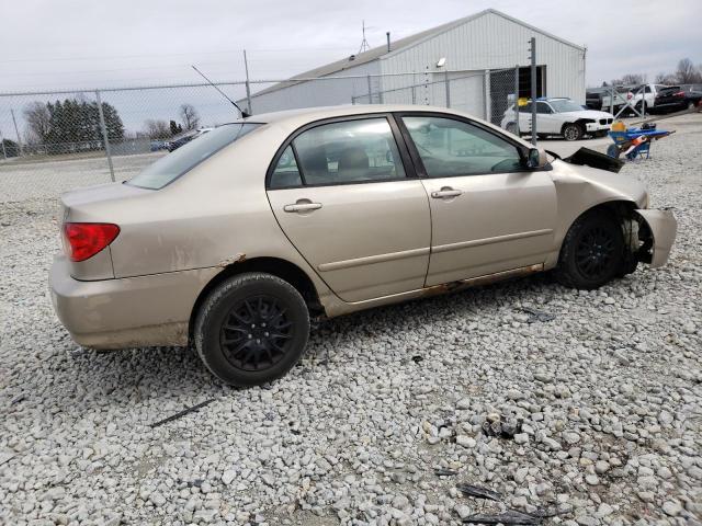 1NXBR32E27Z778162 - 2007 TOYOTA COROLLA CE BEIGE photo 3