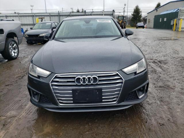 WAUDNAF42KA006671 - 2019 AUDI A4 PREMIUM GRAY photo 5