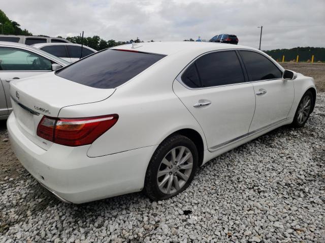 JTHDL5EF2B5003229 - 2011 LEXUS LS 460L WHITE photo 3