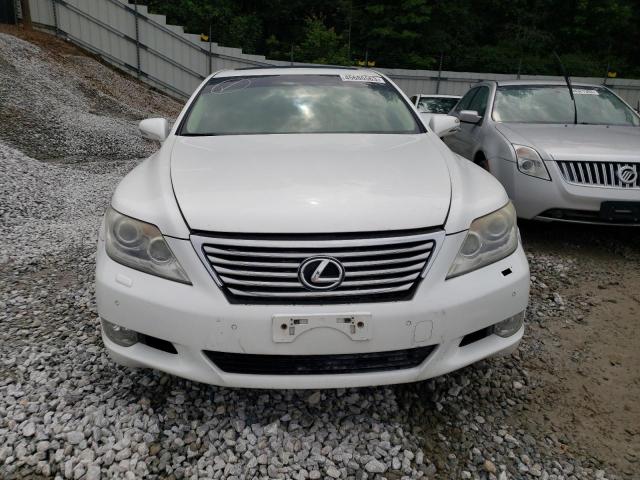 JTHDL5EF2B5003229 - 2011 LEXUS LS 460L WHITE photo 5