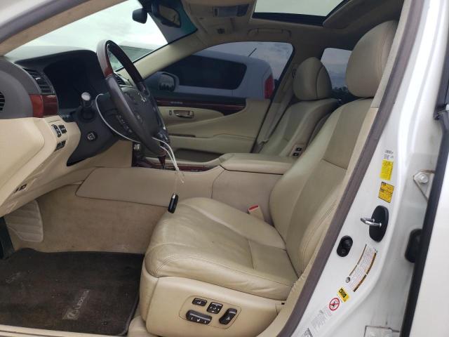 JTHDL5EF2B5003229 - 2011 LEXUS LS 460L WHITE photo 7