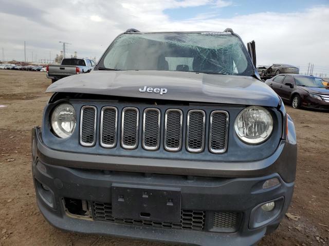 ZACCJABT4GPC62678 - 2016 JEEP RENEGADE LATITUDE GRAY photo 5