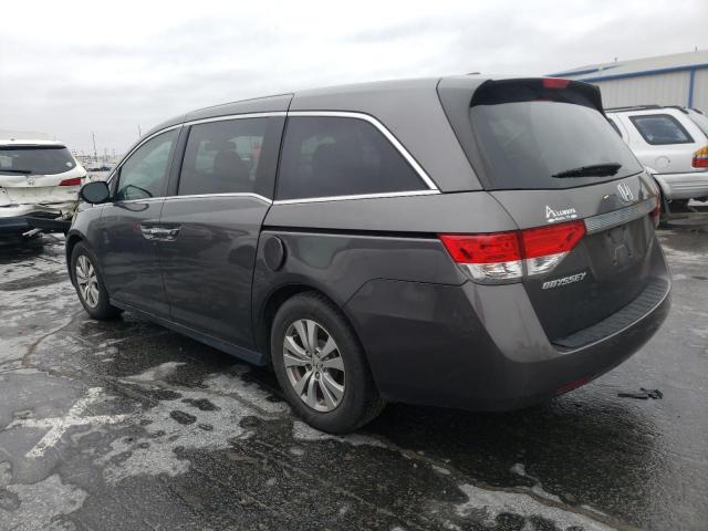 5FNRL5H67GB071969 - 2016 HONDA ODYSSEY EXL GRAY photo 2