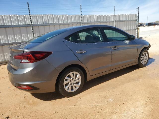 5NPD74LF7KH464218 - 2019 HYUNDAI ELANTRA SE GRAY photo 3