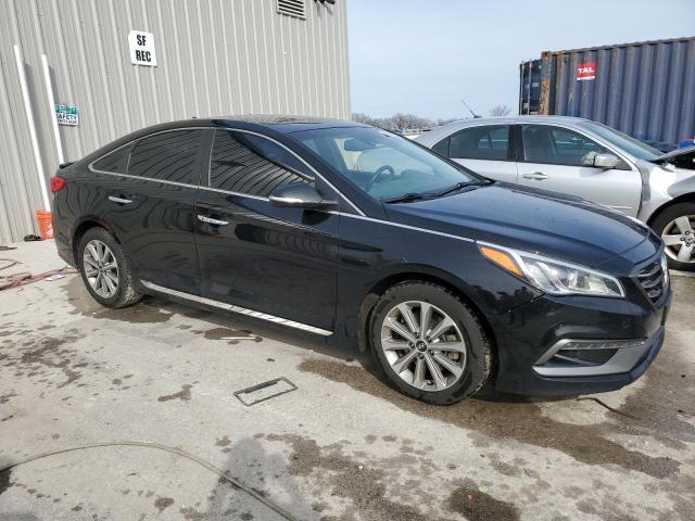 5NPE34AF3HH562867 - 2017 HYUNDAI SONATA SPORT BLACK photo 4