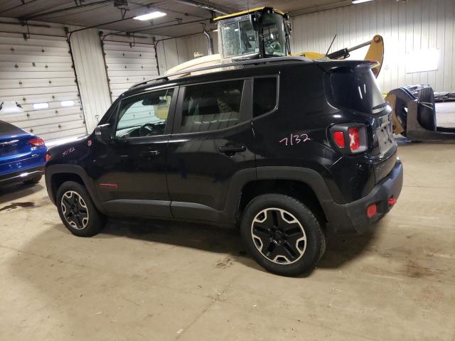 ZACCJBCT0FPB66460 - 2015 JEEP RENEGADE TRAILHAWK BLACK photo 2