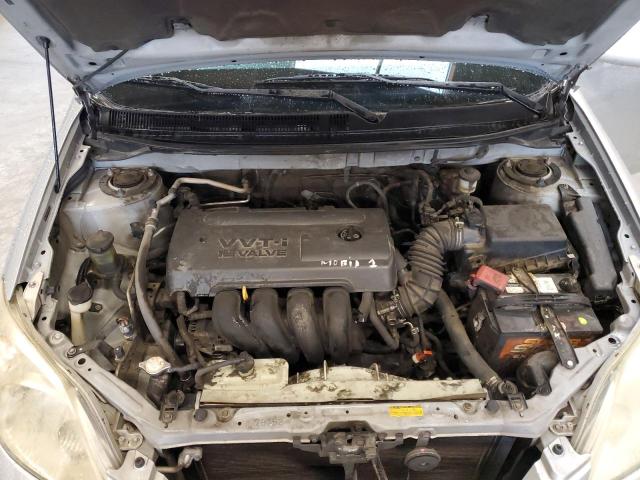 2T1KR32E97C651247 - 2007 TOYOTA COROLLA MA XR SILVER photo 11