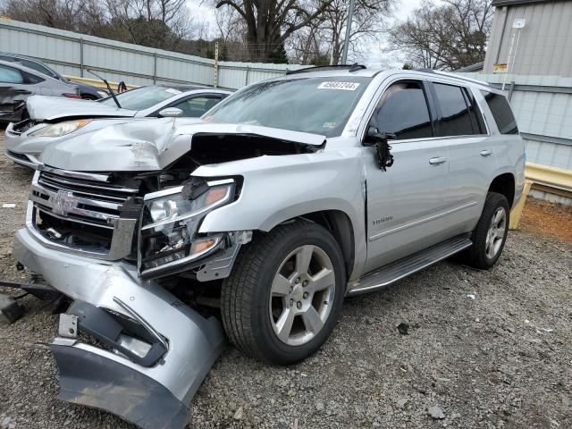 1GNSKCKC1FR285203 - 2015 CHEVROLET TAHOE K1500 LTZ SILVER photo 1