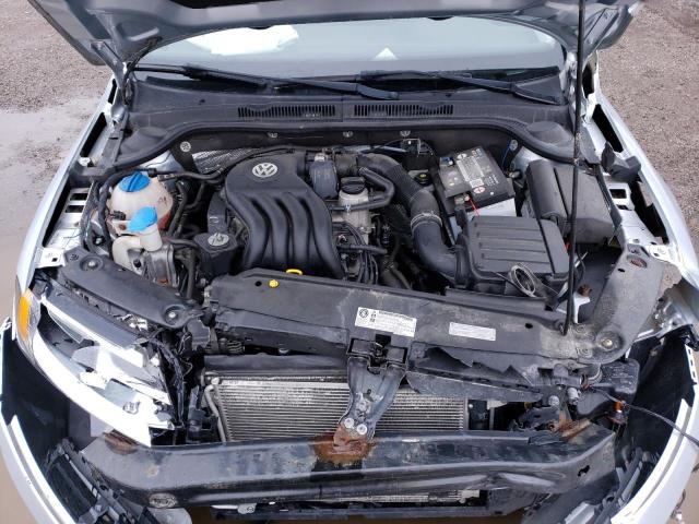 3VW1K7AJ1FM220717 - 2015 VOLKSWAGEN JETTA BASE 银色 照片 11