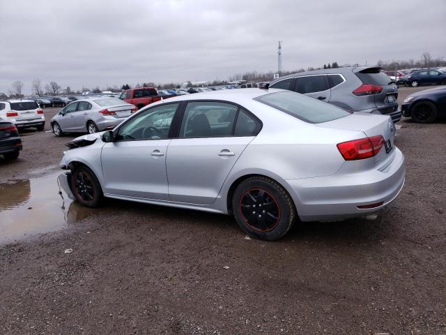 3VW1K7AJ1FM220717 - 2015 VOLKSWAGEN JETTA BASE 银色 照片 2