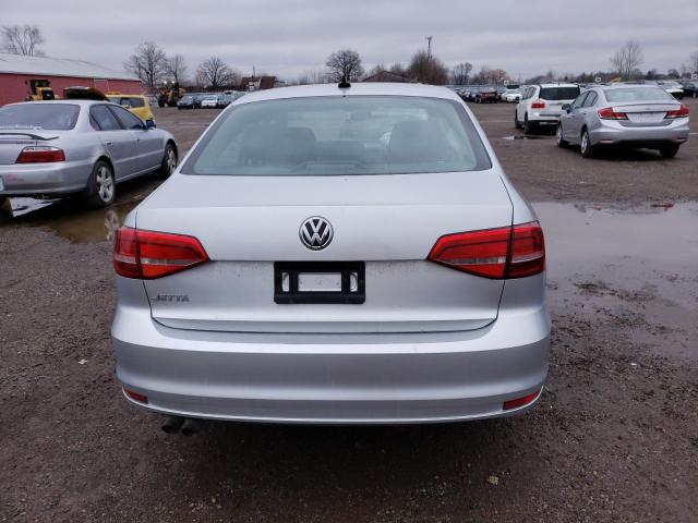 3VW1K7AJ1FM220717 - 2015 VOLKSWAGEN JETTA BASE 银色 照片 6