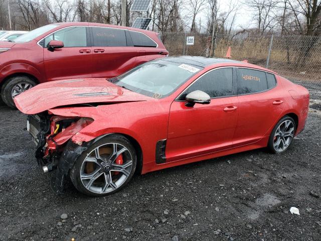 KNAE55LC1K6061591 - 2019 KIA STINGER GT2 RED photo 1