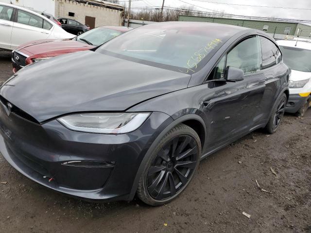 7SAXCBE5XPF428873 - 2023 TESLA MODEL X BLACK photo 1