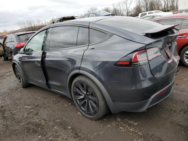 7SAXCBE5XPF428873 - 2023 TESLA MODEL X BLACK photo 2