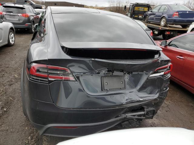 7SAXCBE5XPF428873 - 2023 TESLA MODEL X BLACK photo 6