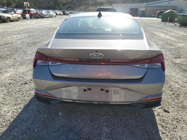 KMHLP4AG3PU507386 - 2023 HYUNDAI ELANTRA LIMITED SILVER photo 6