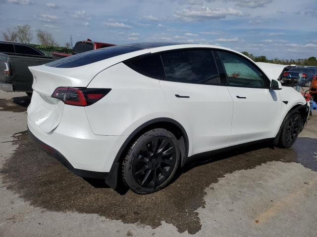 7SAYGDEE2NF313685 - 2022 TESLA MODEL Y WHITE photo 3