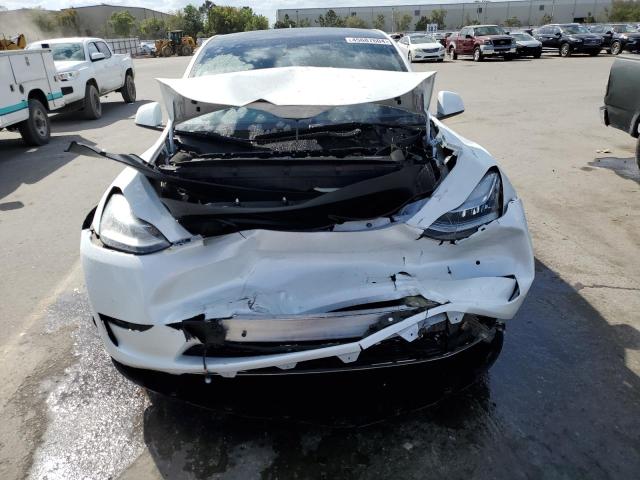 7SAYGDEE2NF313685 - 2022 TESLA MODEL Y WHITE photo 5