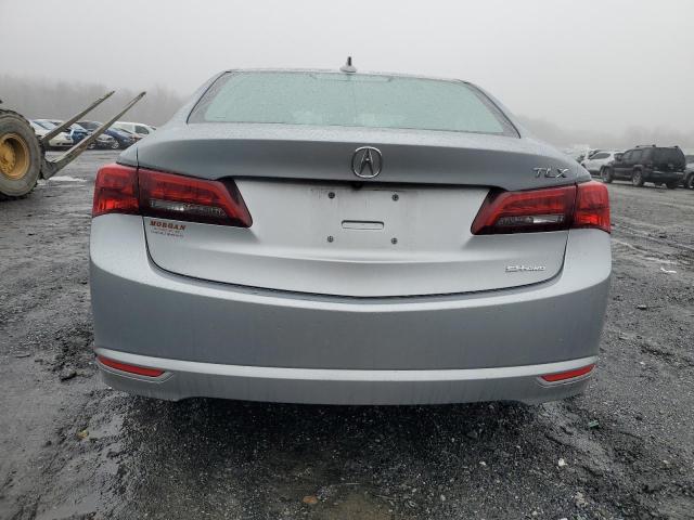 19UUB3F51HA002105 - 2017 ACURA TLX TECH SILVER photo 6