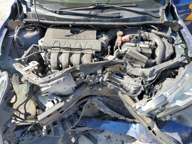 3N1AB7AP3GY219041 - 2016 NISSAN SENTRA S BLUE photo 11