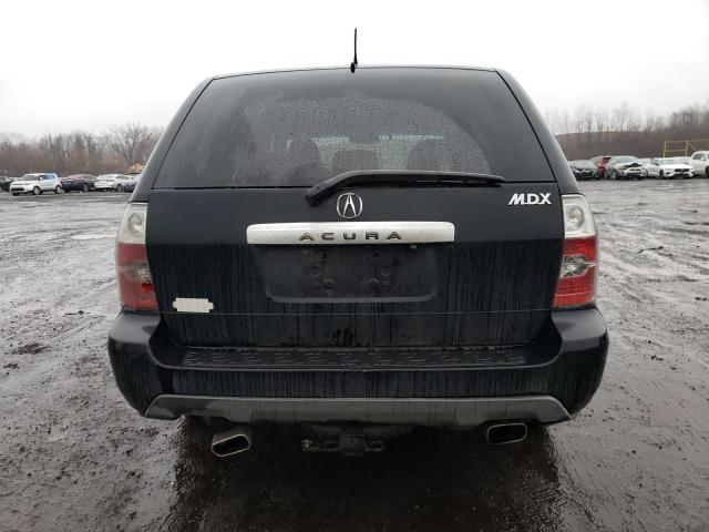 2HNYD18284H556247 - 2004 ACURA MDX BLACK photo 6