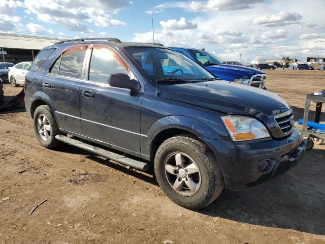 KNDJC735X85800007 - 2008 KIA SORENTO EX BLUE photo 4