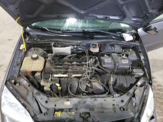 1FAFP34N27W269367 - 2007 FORD FOCUS ZX4 CHARCOAL photo 11