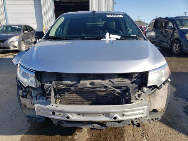 2FMDK3GC4EBA34280 - 2014 FORD EDGE SE SILVER photo 5