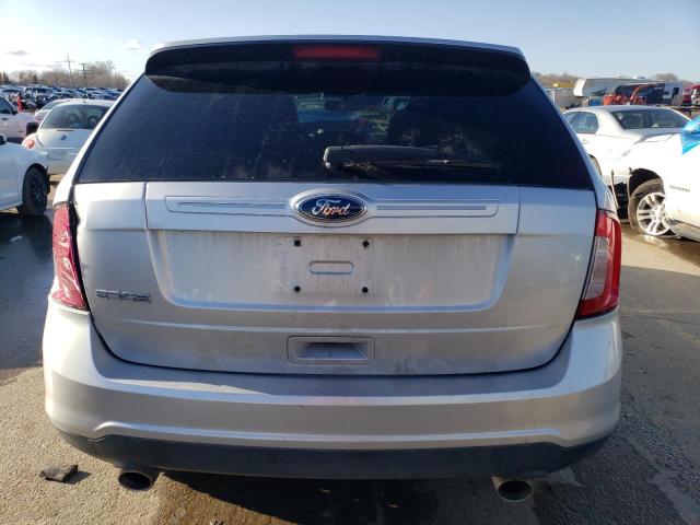 2FMDK3GC4EBA34280 - 2014 FORD EDGE SE SILVER photo 6