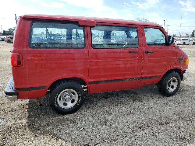 2B4HB15X61K509676 - 2001 DODGE RAM WAGON B1500 RED photo 3