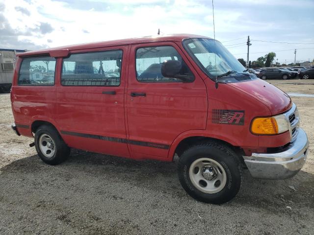 2B4HB15X61K509676 - 2001 DODGE RAM WAGON B1500 RED photo 4