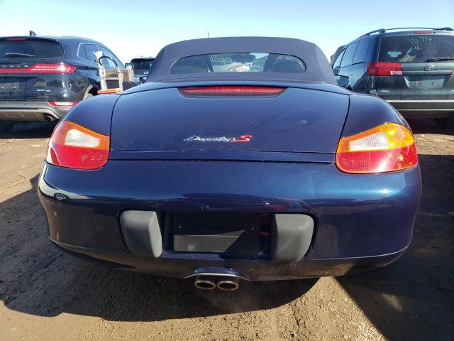 WP0CB2980YU663942 - 2000 PORSCHE BOXSTER S BLUE photo 6