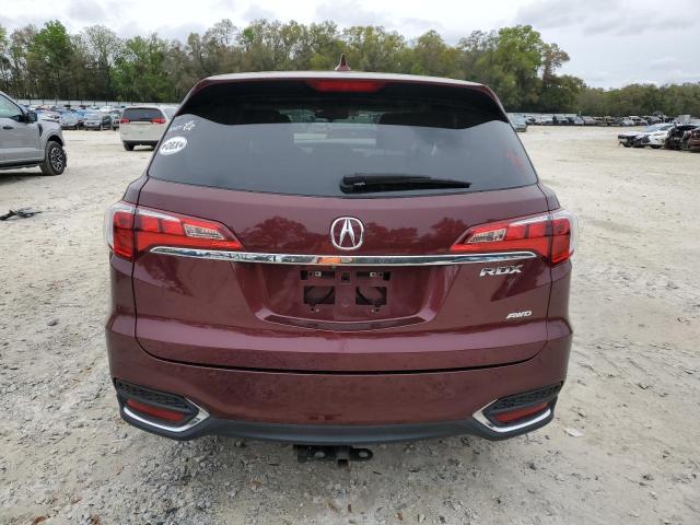 5J8TB4H55GL023153 - 2016 ACURA RDX TECHNOLOGY BURGUNDY photo 6