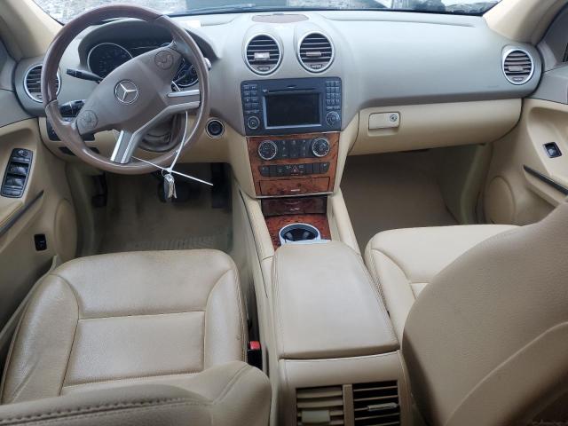 4JGBB8GB1BA708887 - 2011 MERCEDES-BENZ ML 350 4MATIC WHITE photo 8