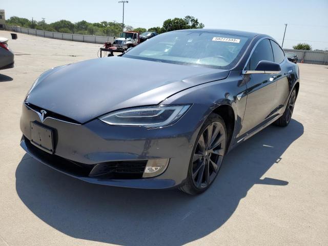 5YJSA1E20MF427272 - 2021 TESLA MODEL S CHARCOAL photo 1