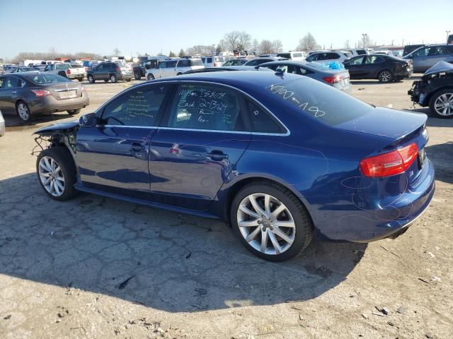 WAUBFAFL8EN009356 - 2014 AUDI A4 PREMIUM BLUE photo 2