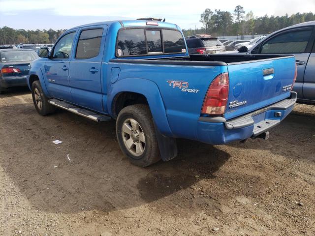 3TMJU62N47M047138 - 2007 TOYOTA TACOMA DOUBLE CAB PRERUNNER BLUE photo 2