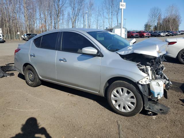 3N1CN7AP5KL857555 - 2019 NISSAN VERSA S SILVER photo 4