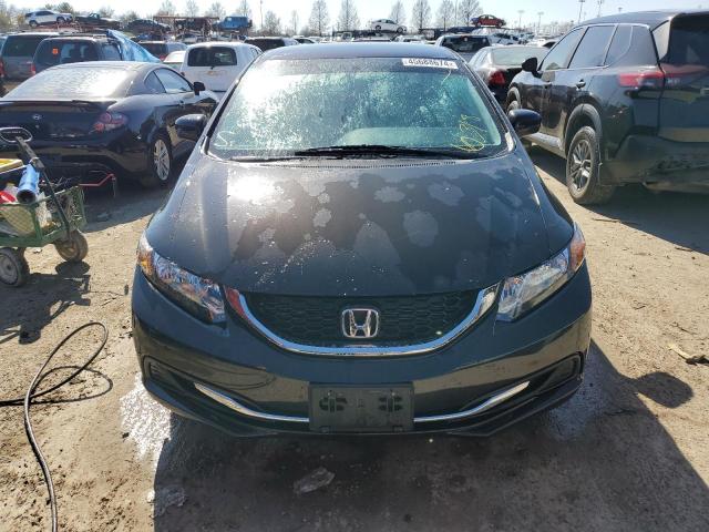 2HGFB2F52EH501723 - 2014 HONDA CIVIC LX BLACK photo 5