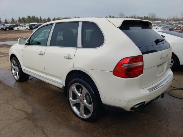 WP1AB29P08LA53638 - 2008 PORSCHE CAYENNE S WHITE photo 2