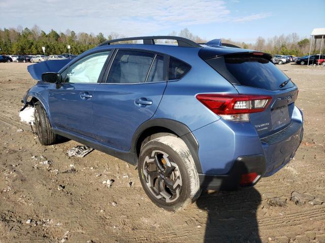 JF2GTHMC2MH301726 - 2021 SUBARU CROSSTREK LIMITED BLUE photo 2