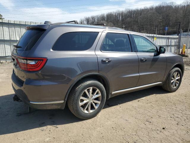 1C4RDJDG9EC563045 - 2014 DODGE DURANGO LIMITED GRAY photo 3