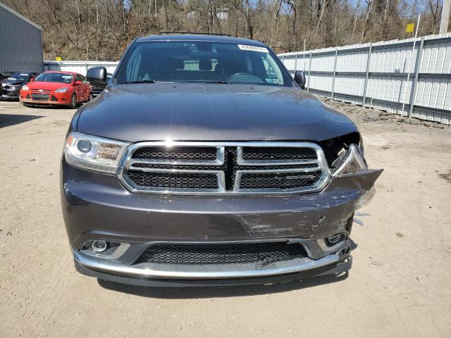 1C4RDJDG9EC563045 - 2014 DODGE DURANGO LIMITED GRAY photo 5