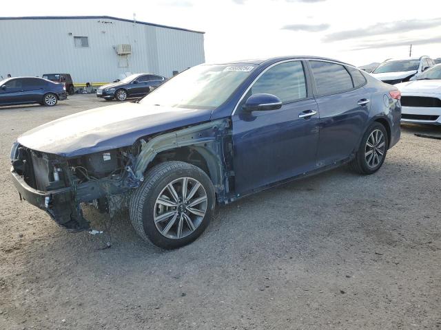 5XXGT4L34KG353796 - 2019 KIA OPTIMA LX BLUE photo 1