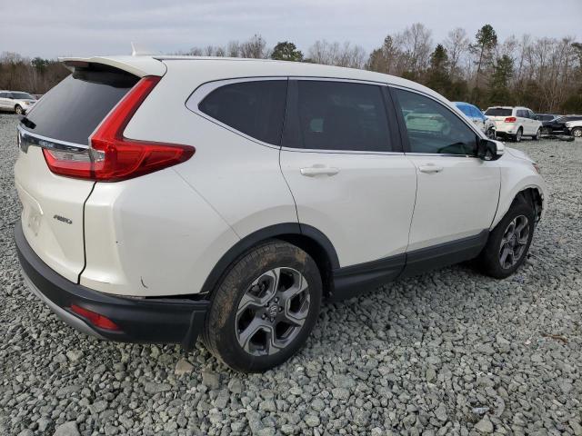 5J6RW2H59JL036295 - 2018 HONDA CR-V EX WHITE photo 3